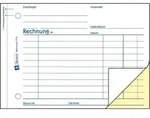 Avery Zweckform Formularbuch Rechnung A6 quer f&uuml;r &Ouml;sterreich 2x40 Blatt