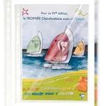 Exacompta 5800E Packung mit 100 St&uuml;ck Prospekth&uuml;llen oben und seitlich ge&ouml;ffnet,