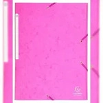 Exacompta 17108H 25x Sammelmappe mit Gummizug und 3 Klappen, Maxi-Kapazit&auml;t,...