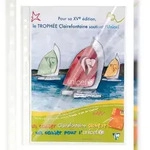 Exacompta 5310E 10x Packung mit 10 Prospekth&uuml;llen gelocht aus glattem PP 60&mu;,...