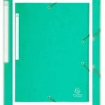 Exacompta 17103H 25x Sammelmappe mit Gummizug und 3 Klappen, Maxi-Kapazit&auml;t,...
