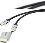 SpeaKa Professional HDMI Anschlusskabel HDMI-A Stecker, HDMI-A Stecker 2.00 m Schwarz