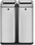 helit Abfallbeh&auml;lter30L+30L - edelstahl