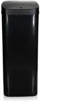 Abfallsammler / M&uuml;lleimer CLEAN V mit Sensor 50L Stahl schwarz hjh OFFICE