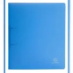 Exacompta 54362E 15x Ringbuch aus PP 700&mu; mit 2 Ringen 30mm, R&uuml;cken 40mm,