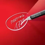 Sigel GL142 Glas-Whiteboard / große Glasmagnettafel Artverum, 65x100 cm, rot Sigel GL142 Glas-Whiteboard / große Glasmagnettafel Artverum, 65x100 cm, rot