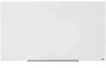 Nobo Glasboard Diamond, 126,4x71,1cm wei&szlig;, magn. Oberfl&auml;che, Sicherheitsglas