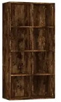 vidaXL B&uuml;cherregal/Sideboard R&auml;uchereiche 66&times;30&times;130 cm Holzwerkstoff