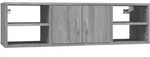 vidaXL Wandregal Grau Sonoma 102x30x29 cm Holzwerkstoff