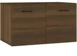 vidaXL Wandschrank Braun Eichen-Optik 60x36,5x35 cm Holzwerkstoff