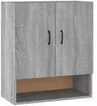 vidaXL Wandschrank Grau Sonoma 60 x 31 x 70 cm Holzwerkstoff