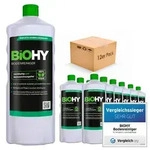 BiOHY Bodenreiniger (12x1l Flasche) | Konzentrat f&uuml;r alle Reinigungsger&auml;te und alle