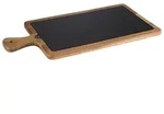 APS Servierbrett/Speisenbrett, 2-teilig33 x 20 cm, H: 2 cm