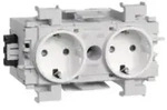 Tehalit Steckdose 2-fach GS2001 vws GS20019016