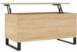 vidaXL Couchtisch Sonoma-Eiche 90x44,5x45 cm Holzwerkstoff