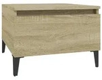 vidaXL Beistelltisch Sonoma-Eiche 50 x 46 x 35 cm Holzwerkstoff