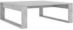 vidaXL Couchtisch Betongrau 100x100x35 cm Holzwerkstoff