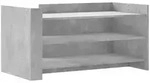 vidaXL Couchtisch Betongrau 100x50x50 cm Holzwerkstoff