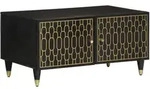 vidaXL Couchtisch 80x50x40 cm Massivholz Mango