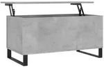 vidaXL Couchtisch Betongrau 90x44,5x45 cm Holzwerkstoff