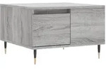 vidaXL Couchtisch Grau Sonoma 55x55x36,5 cm Holzwerkstoff