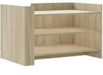 vidaXL Couchtisch Sonoma-Eiche 80x50x50 cm Holzwerkstoff