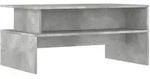 vidaXL Couchtisch Betongrau 90x55x42,5 cm Holzwerkstoff