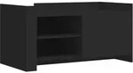 vidaXL Couchtisch Schwarz 100x50x50 cm Holzwerkstoff