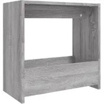 vidaXL Beistelltisch Grau Sonoma 50x26x50 cm Holzwerkstoff