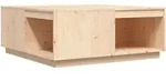 vidaXL Couchtisch 100x101x40,5 cm Massivholz Kiefer
