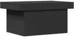 vidaXL Couchtisch Schwarz 80x55x40 cm Holzwerkstoff