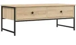 vidaXL Couchtisch Sonoma-Eiche 101x49x39,5 cm Holzwerkstoff