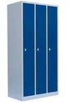 L&uuml;llmann&reg; Garderobenschrank, 3 Abteile, 1800 x 885 x 500 mm,...