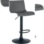 CLP Barhocker Branford grau/Kunststoff