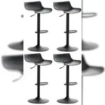 CLP 4er Set Barhocker Aveiro schwarz