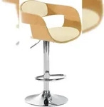 CLP Barhocker Kingston Kunstleder natura/creme