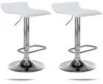 CLP 2er Set Barhocker Dyn wei&szlig;