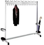 Kerkmann Garderobe Multiline 6758 180x170x40cm 18/68 Haken silber