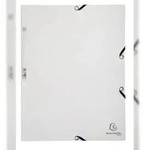 Exacompta 55506E 25x Sammelmappen mit Gummizug und 3 Klappen, Colorspan-Karton