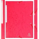Exacompta 17109H 25x Sammelmappe mit Gummizug und 3 Klappen, Maxi-Kapazit&auml;t,...