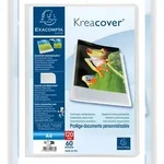 Exacompta 5768E 10x Sichtmappe aus PP 500&mu; mit 60 H&uuml;llen Kreacover...