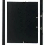 Exacompta 55401E 25x Sammelmappe mit Gummizug und 3 Klappen aus Colorspan-Karton