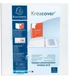 Exacompta 51825E 10x Ringbuch aus festem PP 2,3mm, 2 Ringe 60mm, R&uuml;cken 90mm, 3