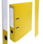 Exacompta 53749E 10x Ordner aus PVC mit 2 Ringen, R&uuml;cken 70mm, 32x29cm f&uuml;r...