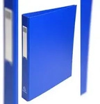 Exacompta 51382E 10x Ringbuch aus Karton 1,8mm PP kaschiert, 4 Ringe 25mm rund...