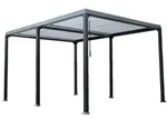 Pavillon Gartenpavillon Lamellenpavillon 3x4 Partyzelt Outdoor