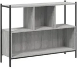 vidaXL B&uuml;cherregal Grau Sonoma 102x28x77,5 cm Holzwerkstoff