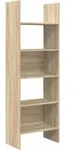 vidaXL B&uuml;cherregal Sonoma-Eiche 60x35x180 cm Holzwerkstoff