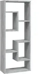 vidaXL Wandregal Grau Sonoma 36x16x90 cm Holzwerkstoff