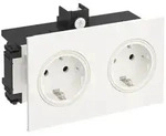 Rehau Steckdose 2-fach BRK 2STD rws 6121014